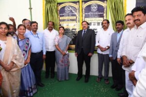 02.03.2022, Locker Complex Inaugurated by NABARD Chairman, GR Chintala and Tanneeru Nageswara rao, Chairman @Regional Office, Vijayawada