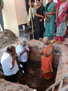 20.12.2022, Foundation Stone Laid for New Building by Tanneeru Nageswara Rao, Chairman, and Mondithoka JaganMohan Rao, MLA Nandigama @Jujjuru PACS